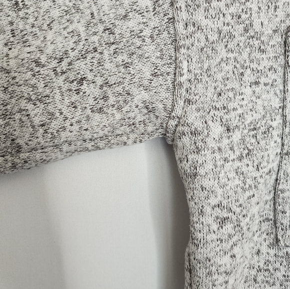 Madewell Grey Marled Knit Shacket Size S - Picture 3 of 8